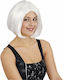 Carnival Wig Καρέ White