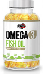 Pure Nutrition Omega 3 Fish Oil 480 EPA / 240 DHA Pure Nutrition Omega 3 Fish Oil 480 EPA / 240 DHA