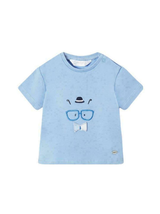 Mayoral Kids' T-shirt Light Blue