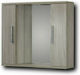 Martin Alon 65 Τετράγωνος Καθρέπτης Μπάνιου Led από MDF με Ράφι & Ντουλάπι 65x65cm Harmony