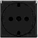 Geyer Single Power Socket Black