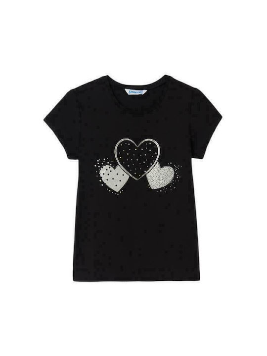 Mayoral Kids' T-shirt Black