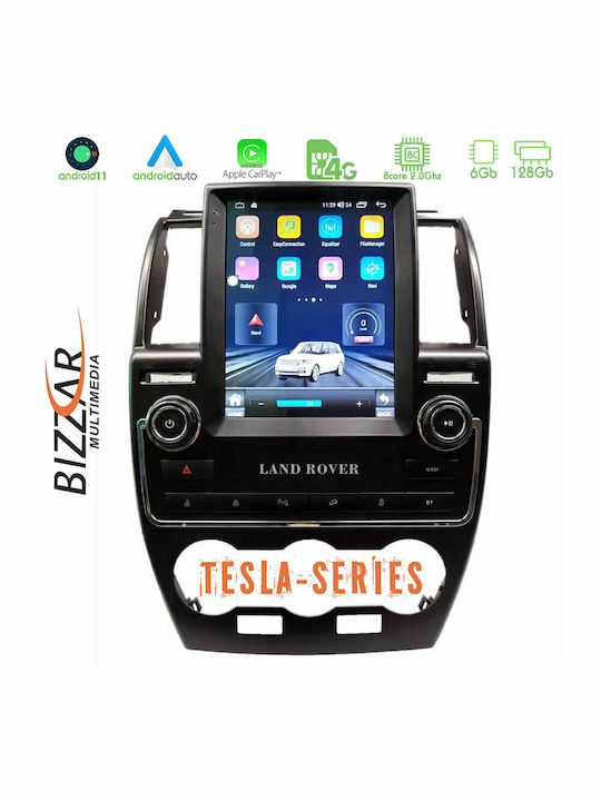 Bizzar Car Audio System for Land Rover Freelander L359 2006-2014 (Bluetooth/USB/AUX/WiFi/GPS/Apple-Carplay/Android-Auto/CD) with Touch Screen 9.7"