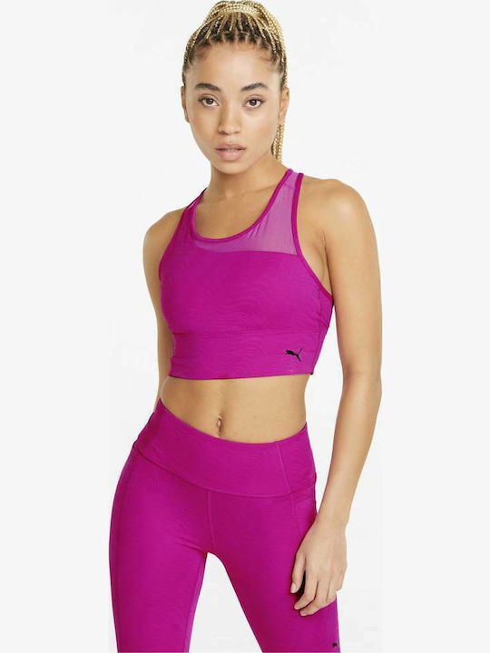PUMA Γυναικείο Αθλητικό Μπουστάκι Φούξια