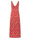 Pepe Jeans Nain Maxi Dress Red