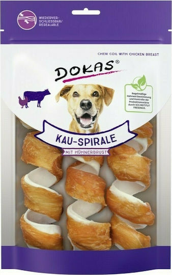 Dokas Chew Coil Dog Treat with Chicken 110gr 20.97.201356