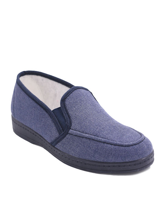 Dicas Men's Slipper Blue