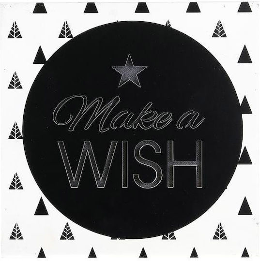 The Home Deco Factory Διακοσμητικό Φωτιστικό Make A Wish LED Πίνακας 20x20εκ.