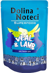 Dolina Noteci Superfood Umedă pentru Câini Câine cu Miel și Vițel în Plic 1 x 300gr.