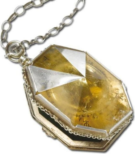 The Noble Collection Harry Potter The Locket From The Cave Suspendată Replică Lungime 12 cm Scară 1:1