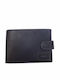 LX Leather Men's Wallet Classic with RFID Black