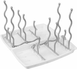 Babyono Drying Rack for 6 Baby Bottles Gray BN1071/02 1pcs