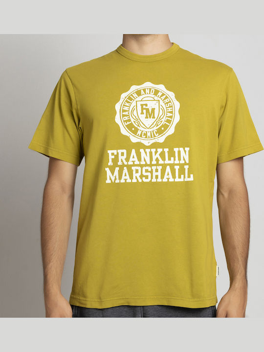 Franklin & Marshall Тениска Жълт