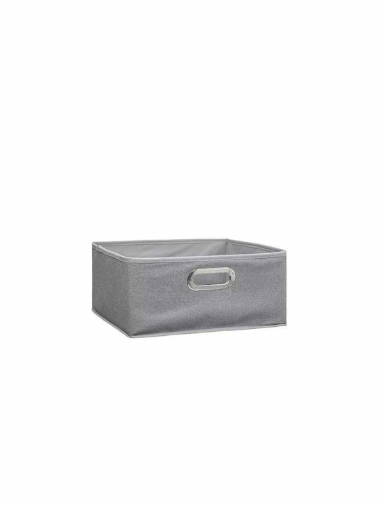 Fabric Storage box Gray 31x31x15cm 1pcs