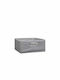 Fabric Storage Box Gray 31x31x15cm
