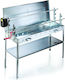 EMC Νο 3 Galvanized Charcoal Grill for Lamb 150cmx50cm