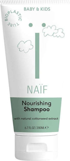 Naïf Kids' Shampoo in Cream Form 200ml