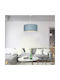 Megapap Monahan Pendant Light Blue with Socket E27 38x20x70cm