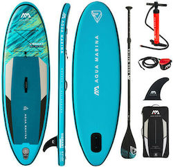 Aqua Marina Vibrant 8‘0″ Isup Inflatable SUP Board with Length 2.44m BT-22VIP