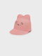 Mayoral Kids' Hat Jockey Fabric Pink