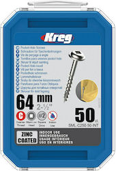 Kreg Allen Screw with Length 64mm 50pcs in Case