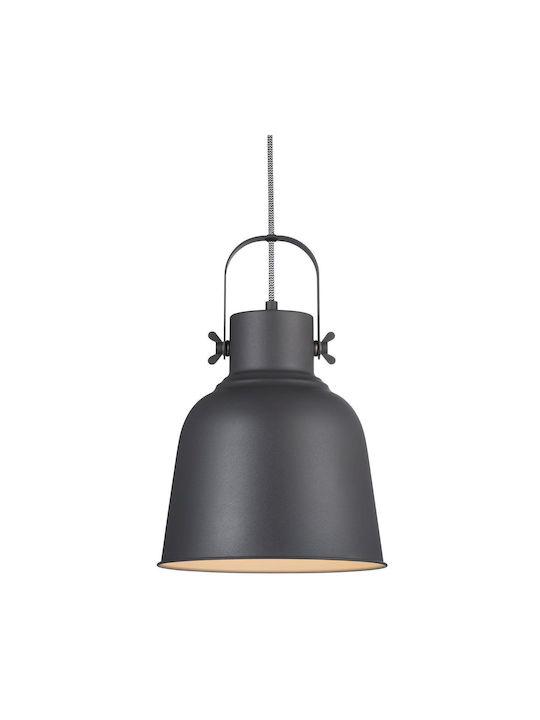 Nordlux Adrian Pendant Light Single-Light Bell for Socket E27 Black