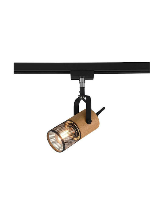 Trio Lighting Duoline Single Spot with Socket E14 in Brown Color