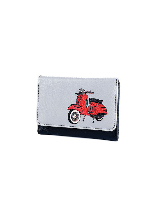 PERA BASIC WALLET ΠΟΡΤΟΦΟΛΙ VESPA BLACK