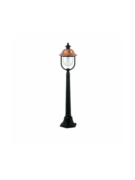 Fan Europe Venezia Φωτιστικό Κολωνάκι Εξωτερικού Χώρου 60W IP44 για Ντουί E27 Χάλκινο