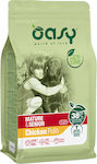 Oasy World Of Love Mature & Senior 12kg Ξηρά Τροφή για Ηλικιωμένους Σκύλους με Κοτόπουλο