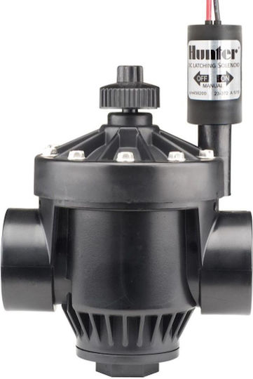 Hunter Industries PGV-151-B DC Electric Sprinkler Valf 1 1/2" 9V with thread Female (M/F)
