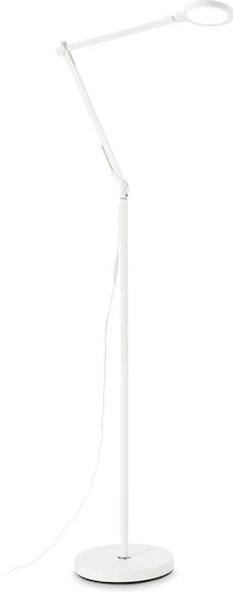 Ideal Lux Futura PT1 LED Floor Lamp H145xW25cm. with Natural White Light 1100lm White