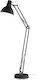 Ideal Lux Wally PT1 Floor Lamp H160xW28cm. with Socket for Bulb E27 Black