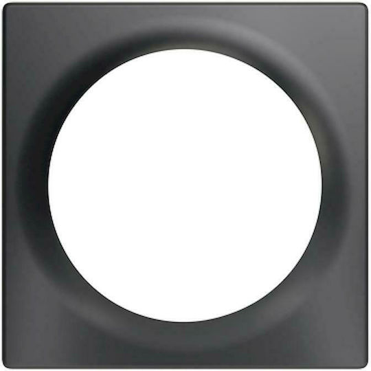 Geyer Walli Cadru Comutator 1 Loc Montare Verticală în Culoare Negru FG-WX-PP-0001-8