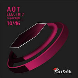 Blacksmith ANW-1046 Einstellen E-Gitarrensaiten Nickel gewickelt 10 - 46 Zoll Reguläres Leicht Blacksmith ANW-1046 Einstellen E-Gitarrensaiten Nickel gewickelt 10 - 46 Zoll Reguläres Leicht