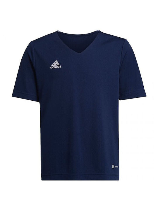 adidas Детска тениска Тъмносин Entrada 22