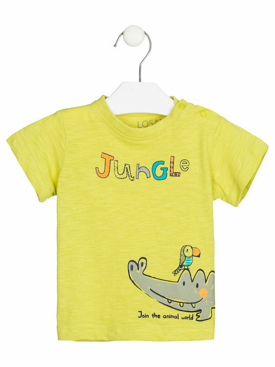 Παιδικό T-shirt Κίτρινο