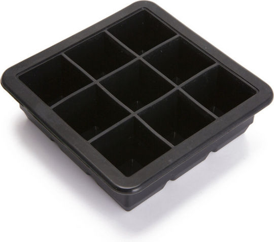 Ice Tray Cube Silicone 9 Slots Black 7452952