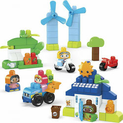 Mega Bloks Green Town Build & Learn Eco House για 1+ Έτους 92τμχ