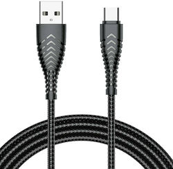 Veger V104 USB 2.0 USB-C male - USB-A 1.2m
