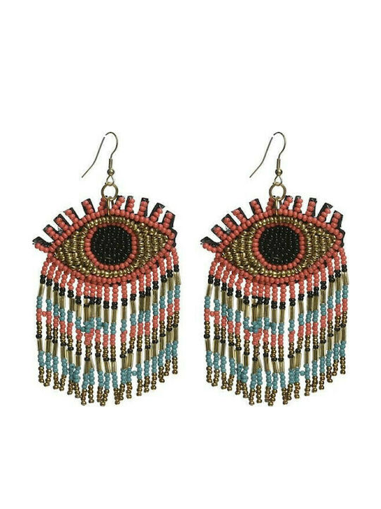 Ble Resort Collection Cercei Placat cu aur cu Pietre