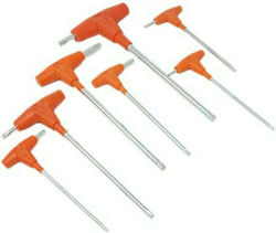 T-Shaped Set 5 Torx Wrenches 7pcs