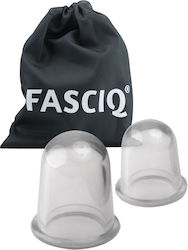 Fasciq - Silicone Cuppings Set Βεντούζες Σιλικόνης Σετ 2 Τεμαχίων (Small, Large)