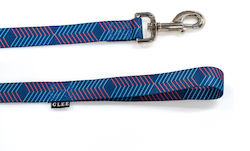 Glee Dog Leash/Lead Strap Fishbone M in Blue co...
