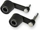 Barracuda Protecții laterale pentru cadru motocicletă Yamaha YZF-R1 2009-2014 YP1101/09
