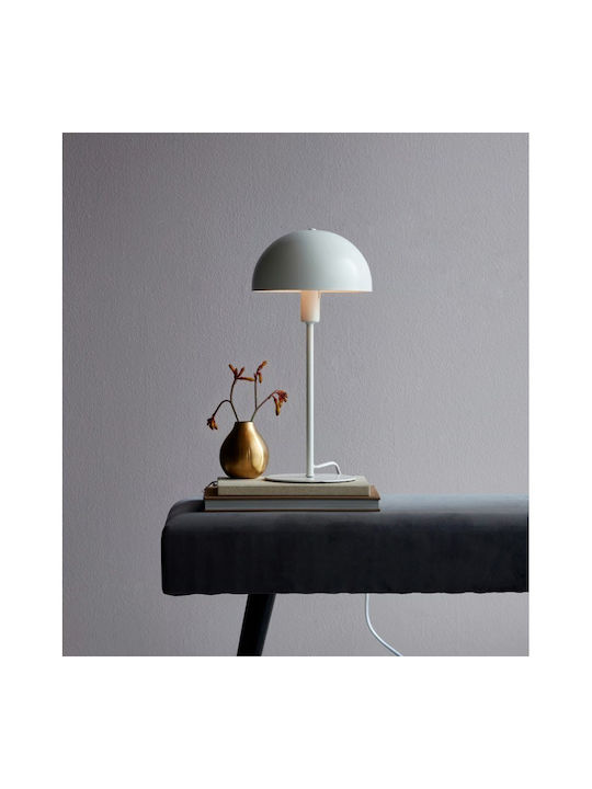 Nordlux Ellen Metal Table Lamp for Socket E14 with White Shade and Base