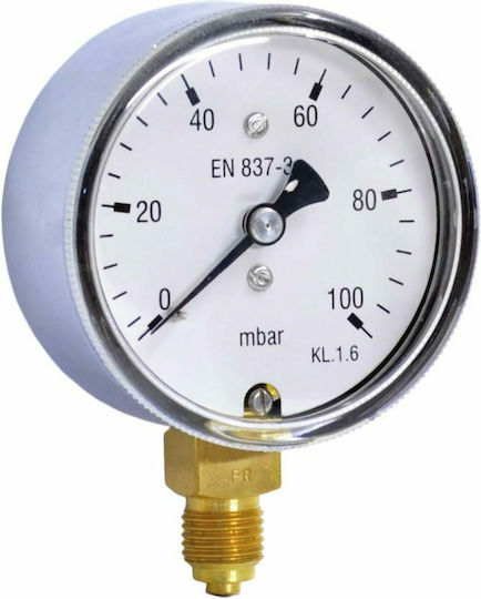 Manometers Inox ∅63 1.000 Mbar 65.04.02.05