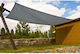 Saska Garden Rectangular Umbrela Sail Gri 3x4m