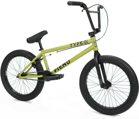 Fiend Embryo Type 0 20" 2022 Κίτρινο Ποδήλατο BMX χωρίς Ταχύτητες