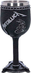 Nemesis Now Metallica Goblet The Black Album Replica Length 18cm Nemesis Now Metallica Goblet The Black Album Replica Length 18cm